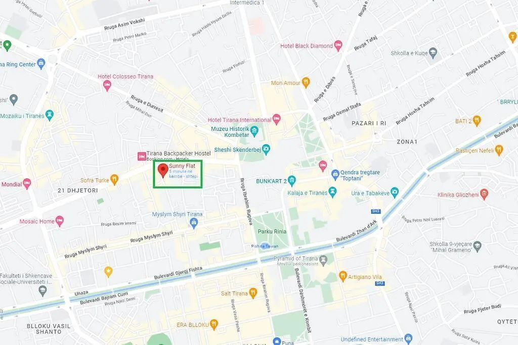 Sunny Flat In The Center Of Tirana, 2 Min. Walk Apartment Albania